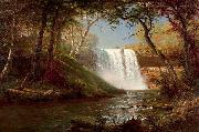 Albert Bierstadt Minnehaha Falls painting